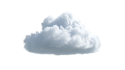 Fluffy White Cumulus Cloud A Stunning Image of Nature's Beauty