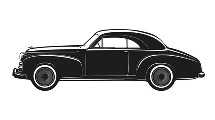 Fototapeta premium Modern Car Icon Vector Isolated Illustration for Graphic Design Projects