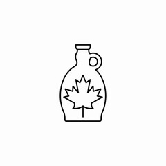 maple syrop icon sign vector