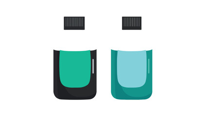 Professional Mouthwash Icon Vector Illustration Isolated on White Background