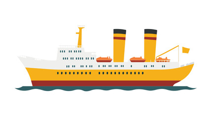Detailed Ship Icon Vector Illustration for Professional Designs
