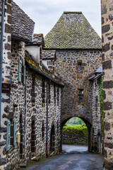 Martille Gate in the medieval village of Salers