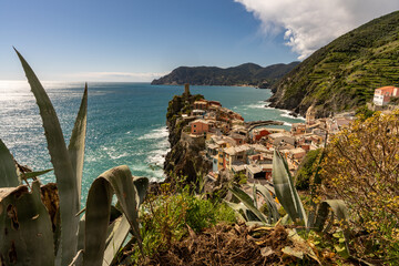 Scenic View of Coastal Vernazza