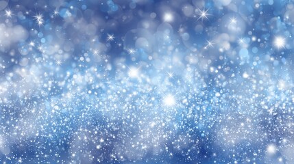 Obraz premium Ultra quality image of winter blue sparkle background.