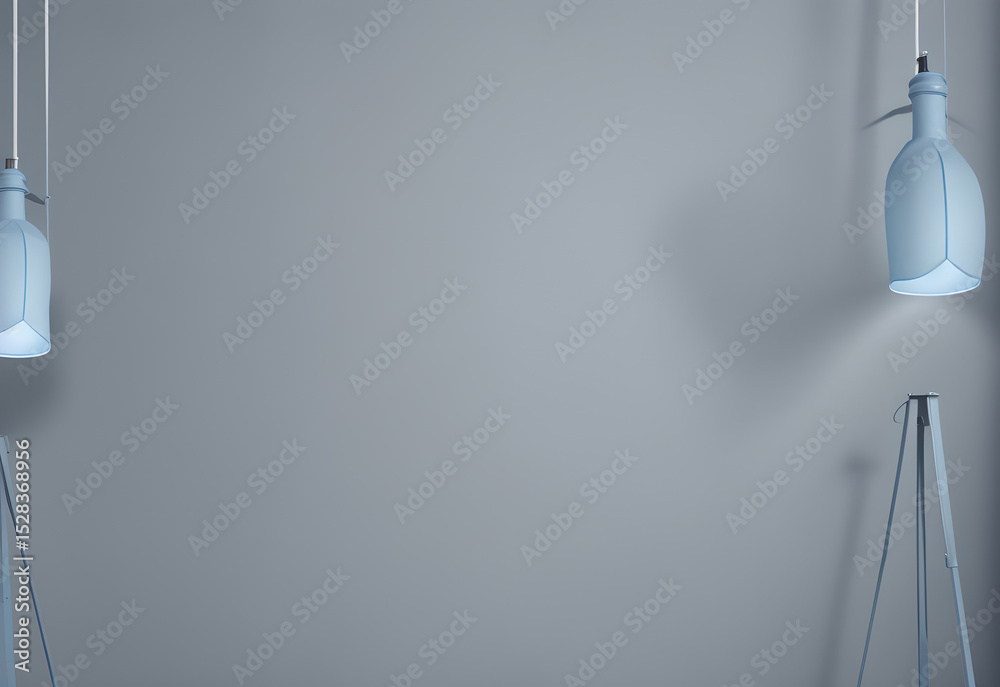 Poster grey light and simple background with color transition texturing and gradient designs and artistic showcasing fluid transitions visual lighter shade at the top to a deeper, richer at the bottom