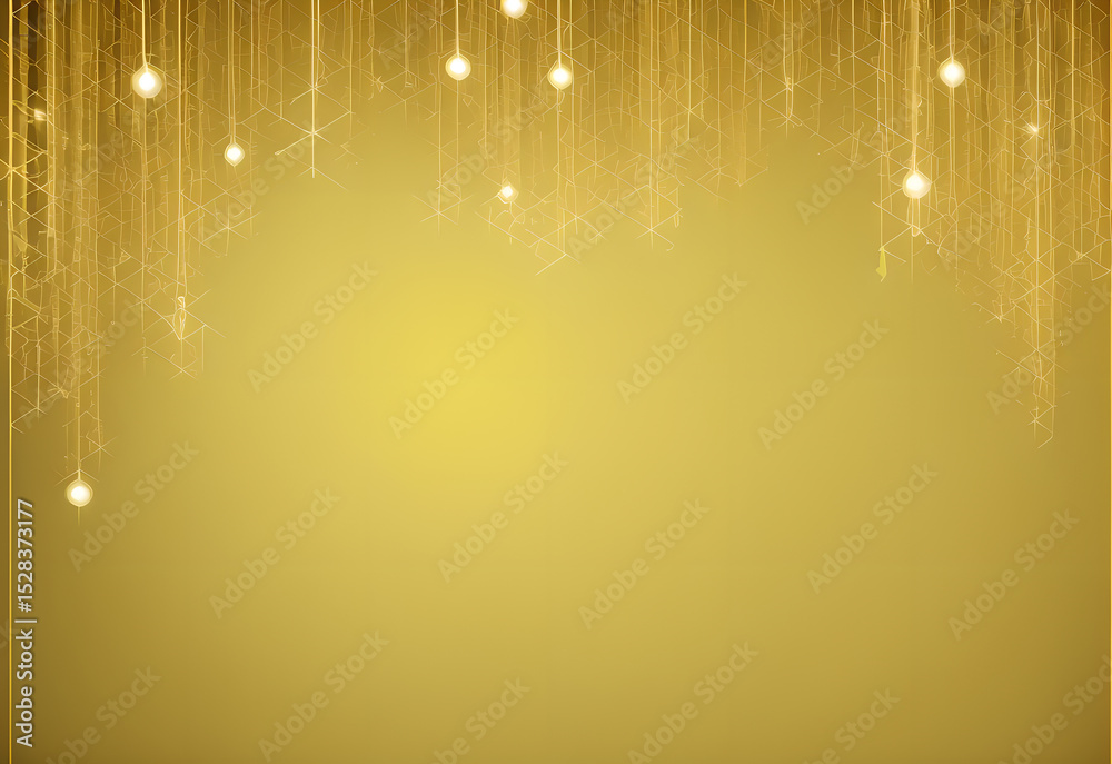 Poster yellow light and simple background with color transition texturing and gradient designs and artistic