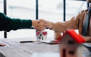 Real Estate Deal Handshake