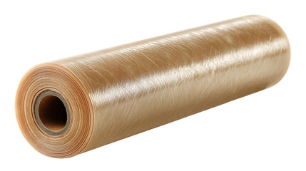 Cling film roll, transparent food wrap, kitchen supply, packaging material, food preservation.