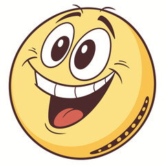 happy smiling face emoji Ai-Generated