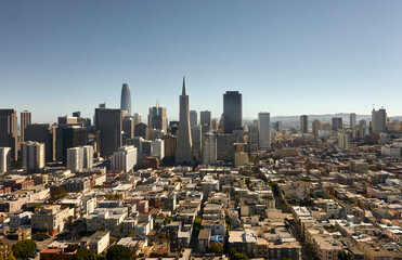 Fototapeta premium Vista de san francisco