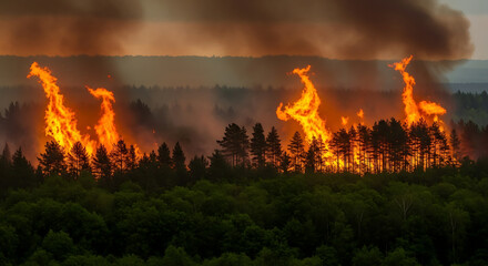 forest fire