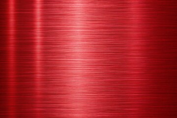 Brushed Red Metal Texture, Aged Industrial Background with Matte Finish and Weathered Grain, Great for Grunge Art, Retro Design, and Rustic Branding Applications