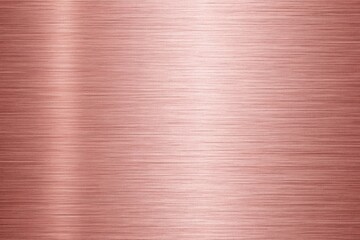 Soft Brushed Rose Gold Metal Surface Texture