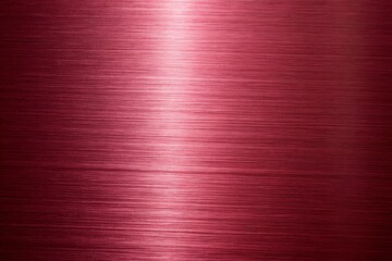 Ruby Red Brushed Metal Background, Smooth Industrial Texture with Soft Finish, Ideal for Minimalist Designs, Architecture, Branding, and High-End Creative Concepts