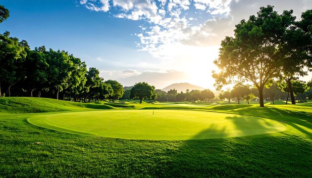 Sunrise Golf Course Putting Green.