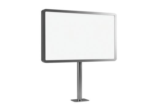 Blank Billboard Mockup Advertising, Marketing, and Design Template for Outdoor Advertising