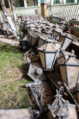 sc&egrave;ne sur l'&icirc;le de Gor&eacute;e au large de Dakar au S&eacute;n&eacute;gal en Afrique de l'Ouest