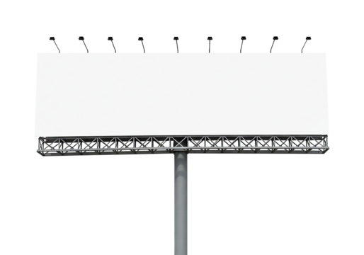 Blank Billboard Your Vision, Our Giant Canvas - Advertising Space Mockup