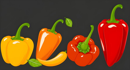 Chili vector, Set of chili peppers, Chili illustration, Hot pepper vector, Red chili set, Spicy pepper clipart, Chili collection, Chili icon set, Green chili vector, Chili bundle vector, Fresh chili i