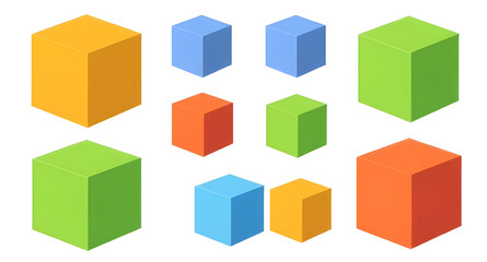 3D cubes vector, Cube illustration, Isometric cubes, Geometric cube art, Abstract 3D cubes, Colorful cubes vector, Cubes background, 3D box shapes, Cube pattern design, Futuristic cubes, Tech cubes ve