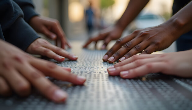 Braille Reading for Visually Impaired Individuals Promoting Inclusive Education

