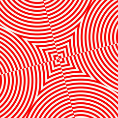 Crossing circles, checks ornament. Linear pattern. Abstract background. Mosaic vector. Geometric illustration. Embroidery backdrop. Ethnic image. Tiles motif