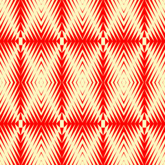 Rhombuses, triangles, chevrons ornament. Seamless mosaic pattern. Embroidery backdrop. Tiles wallpaper. Ethnic motif. Geometric background. Digital paper. Geometrical textile print. Abstract design.