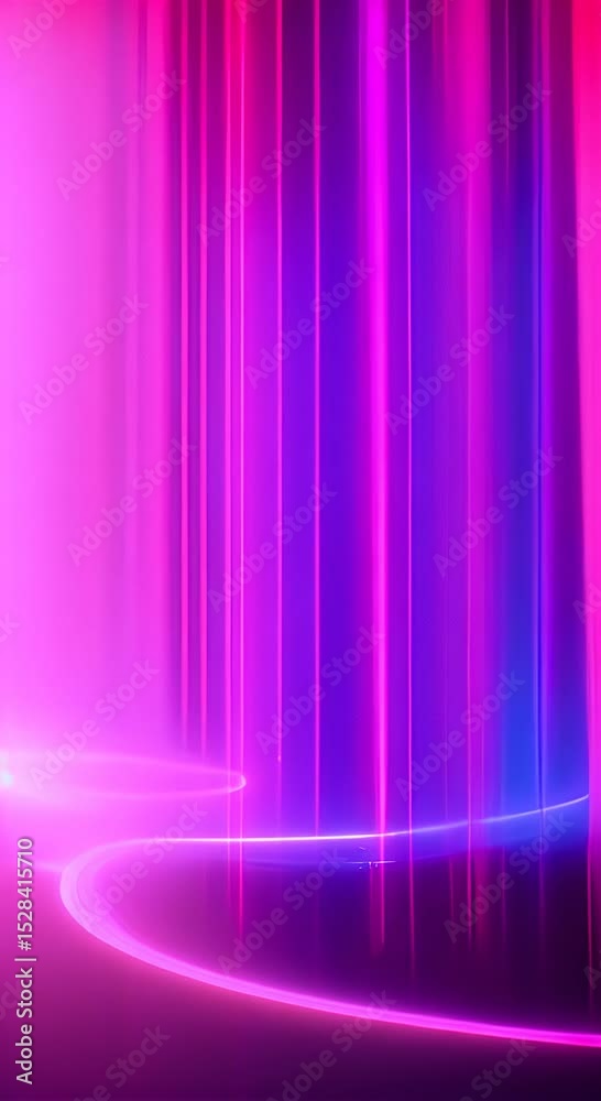 Wall mural ultra minimal free video of eeeee with colorful lights hd resolution with hyper realistic background