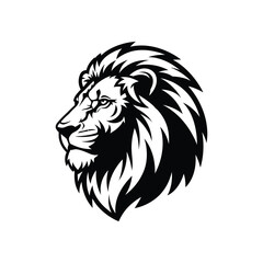 Majestic Lion Head Vector Illustration Powerful, Fierce, and Elegant Design for Logos, Prints, and More