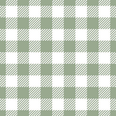 Elegant sage green and white gingham pattern.  Perfect for textile design, website backgrounds, or crafting projects.