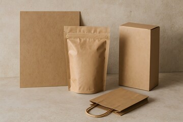 Sustainable Packaging Mockup for Eco-Friendly Products