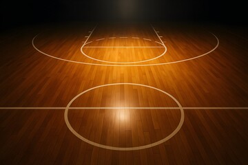 Basketball Court Texture for Sports Graphic Design