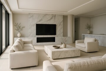 Luxurious Modern Interior for High-End Real Estate
