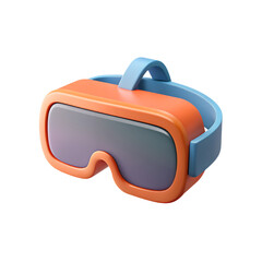 Colorful 3D Cartoon VR Headset