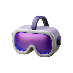 3D Rendered VR Headset