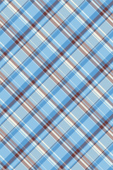 Panel textile texture check, rag pattern plaid vector. France background fabric tartan seamless in cyan and pastel colors.