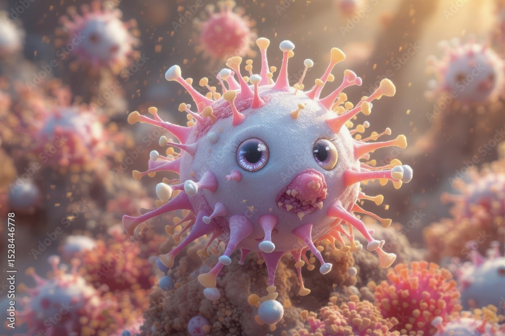Poster Dust Spores Dance in Sunlight Creating a Mesmerizing Display of Natures Tiny Elements