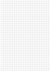 Printable graph paper A4 - light grid