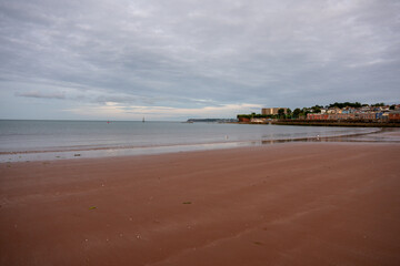 beach in the morning