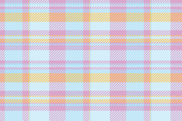 Sweet pastel plaid pattern. Soft, delicate colors create a gentle, feminine design. Ideal for textile projects, website backgrounds, or stationery.  Evokes feelings of calm and tranquility.