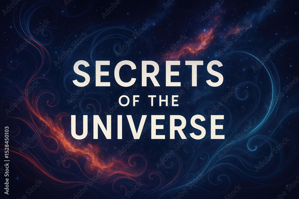 Poster Explore the Secrets of the Universe Through Stunning Cosmic Visuals and Profound Concepts of Space
