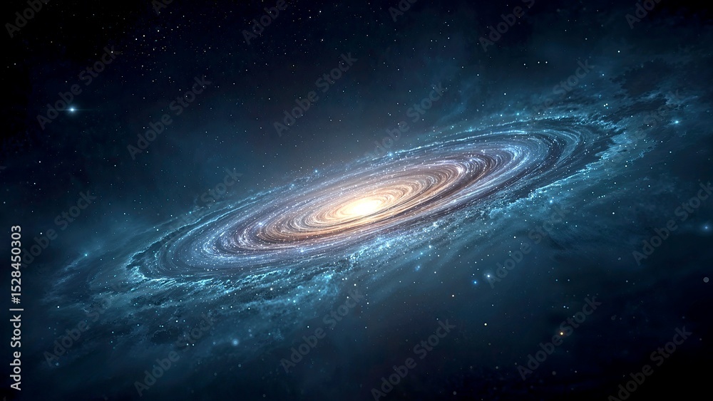 Poster exploring the wonders of the universe through stunning cosmic landscapes and formations