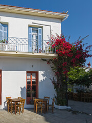 The Old town of Skiathos, Sporades, Thessaly, Greece