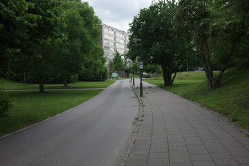 Housing environment in Rosengård, Malmö