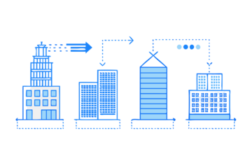 Building Construction Progress From Blueprint to Completion