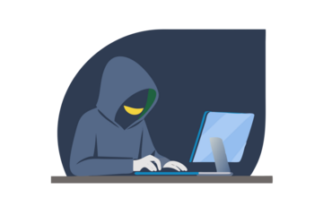 Cybersecurity Hacker Anonymous in the Digital Dark