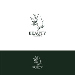 Obraz premium Beauty logo design template