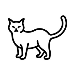 Obraz premium Black Cat Vector Pack Featuring Playful and Elegant Designs for Various Projects