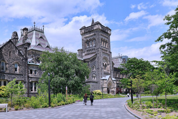 University College building at the University of Toronto campus