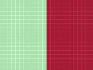 Abstract seamless pattern with mint green and burgundy grid, perfect for website backgrounds, packaging, or textile design.